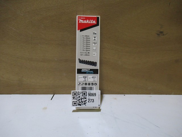 9-dlg accuboormachine doppenset makita, e-15768 - afbeelding 1 van  1
