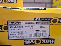 9 doos a 10 stuks afbraamschijf flexovit, 150x7,0x22,23 - afbeelding 3 van  4