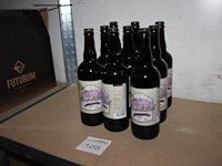 9 flessen boschdal quadrupel 0,75l. - afbeelding 1 van  2