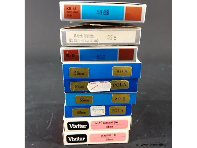 9 fotolenzen in originele dozen - afbeelding 4 van  7