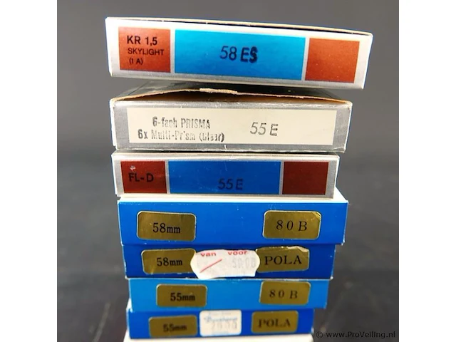 9 fotolenzen in originele dozen - afbeelding 5 van  7