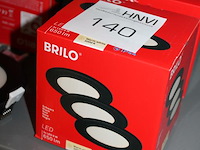 9 led spots. 6w. 230v. - afbeelding 2 van  3