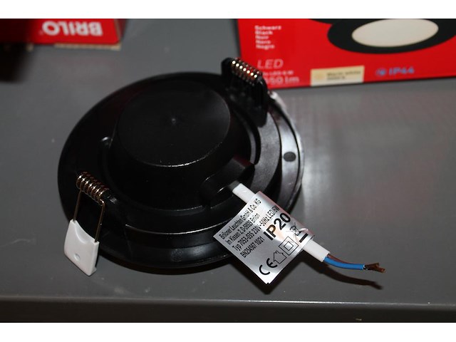 9 led spots. 6w. 230v. - afbeelding 3 van  3