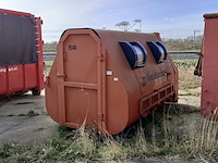 9 m³ gesloten afzet container, 2011