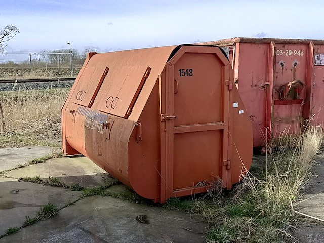 9 m³ gesloten afzet container, 2011 - afbeelding 4 van  11