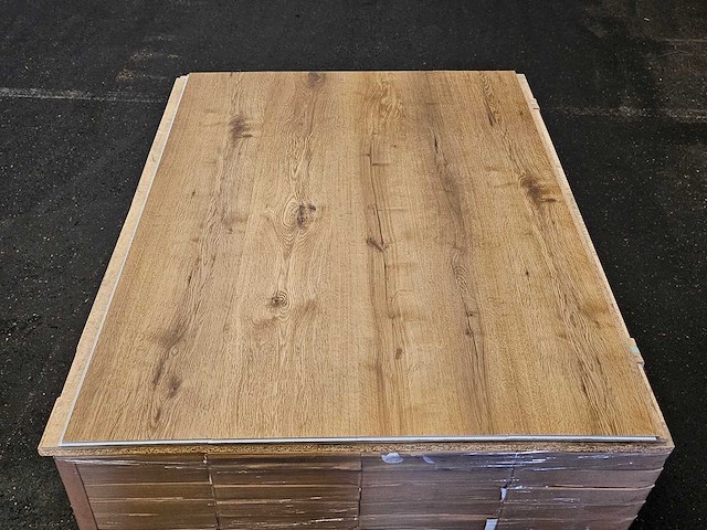 9 m2 pvc spc click plank - 1220 x 228 x 5 mm - afbeelding 1 van  1