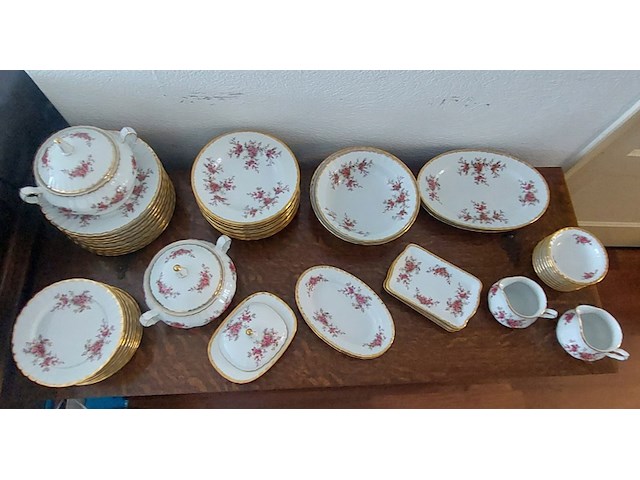 9 persoons servies, royal albert, country roses - afbeelding 2 van  3