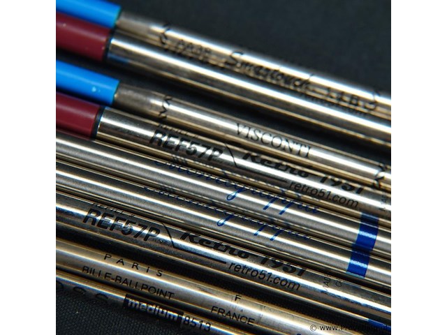 9 vulling voor pen o.a. cross, visconti, etc. - afbeelding 2 van  3