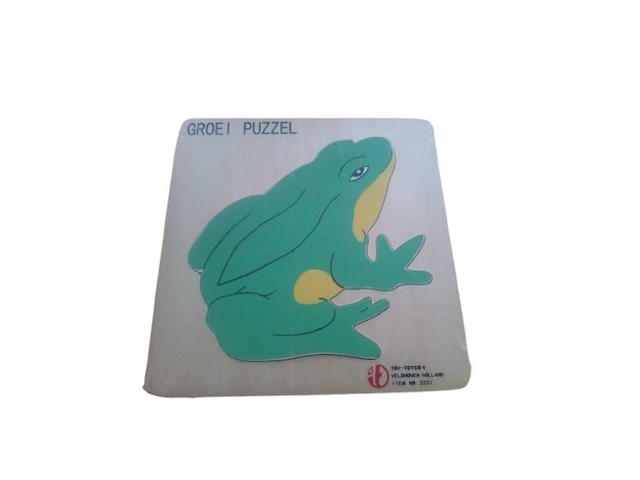 9 x groeipuzzel kikker - afbeelding 2 van  3