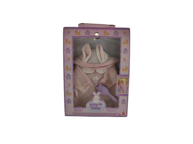 9 x poppen nachthemdje met mutsje miracle - afbeelding 1 van  3