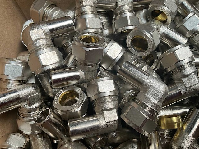 90 graden elleboog radiator valve pijp reducer (150x) - afbeelding 2 van  3
