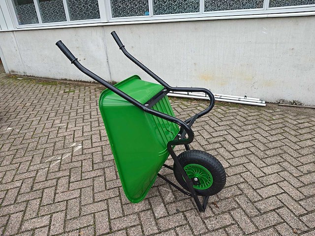 90 liter - kruiwagen groen - afbeelding 7 van  8