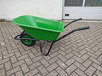90 liter - kruiwagen groen - afbeelding 2 van  8