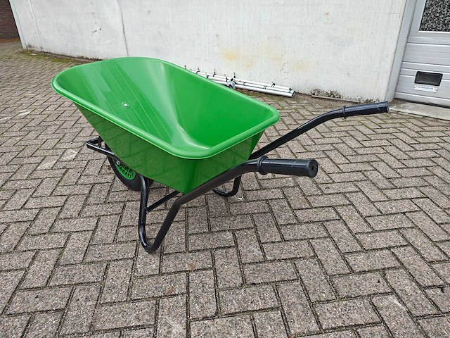 90 liter - kruiwagen groen - afbeelding 3 van  8