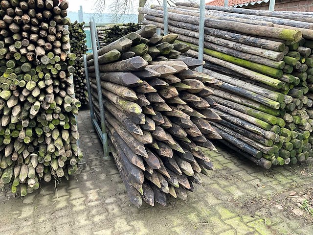 Ø 90 mm weide/tuinpalen - afbeelding 1 van  4