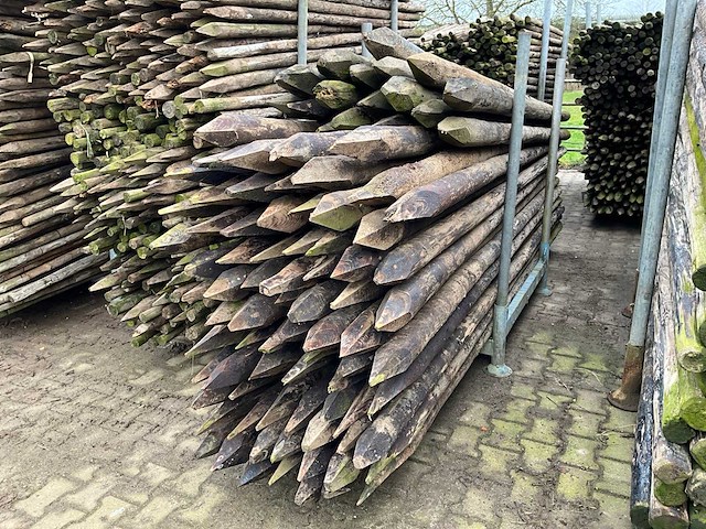 Ø 90 mm weide/tuinpalen - afbeelding 2 van  4