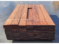 90 x walaba buitenparket, 25x140mm , lengte 180cm ( = 23.5 m2 )