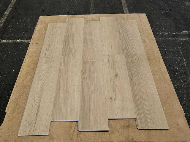 92 m2 pvc spc click plank - 530 x 150 x 4 mm - afbeelding 3 van  3