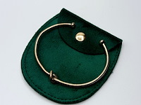 925 zilveren 'knot' bangle armband - afbeelding 1 van  4