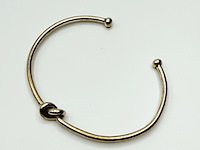 925 zilveren 'knot' bangle armband - afbeelding 2 van  4