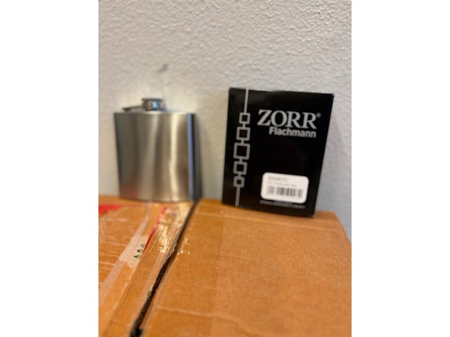 94x heupfles zorr, flachman - afbeelding 1 van  3