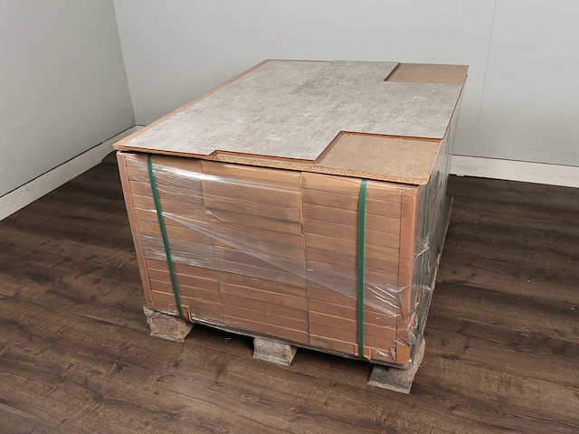 95 m2 pvc click tegel op hdf - 601 x 310 x 9 mm - afbeelding 4 van  4