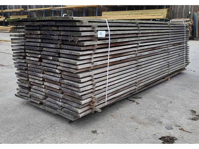 95 x douglas planken 24 x 245mm, lengte 300 cm - afbeelding 4 van  5
