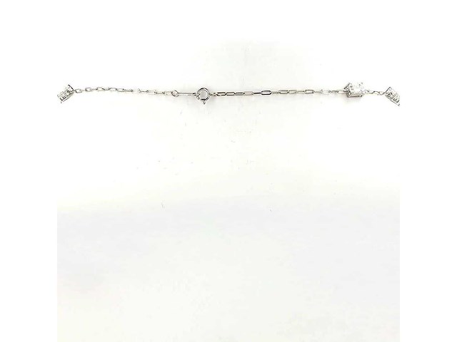 950 platina halsketting met 9,59 karaat diamant - afbeelding 7 van  7