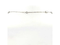 950 platina halsketting met 9,59 karaat diamant - afbeelding 7 van  7