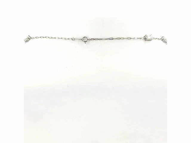 950 platina halsketting met 9,59 karaat diamant - afbeelding 7 van  7
