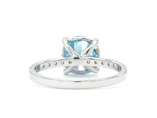 950 platina ring met 2,35 ct. diamant - afbeelding 5 van  6