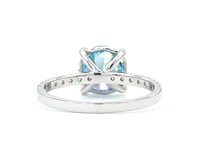 950 platina ring met 2,35 ct. diamant - afbeelding 5 van  6