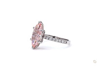 950 platina ring met 3,34 ct. diamant - afbeelding 4 van  10