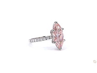 950 platina ring met 3,34 ct. diamant - afbeelding 5 van  10