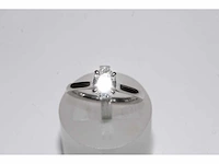 950 platina witte ring met 1,01 cts laboratoriumgekweekte diamant