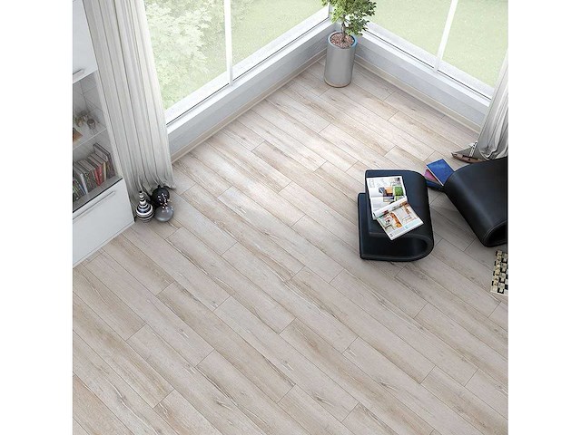 95,1m² purity glow gelakt eiken laminaatvloer - afbeelding 2 van  12