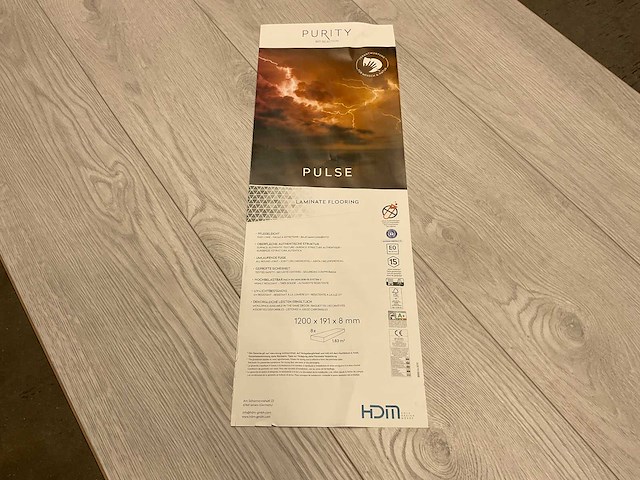 95,1m² purity pulse eiken grijs laminaatvloer - afbeelding 4 van  11