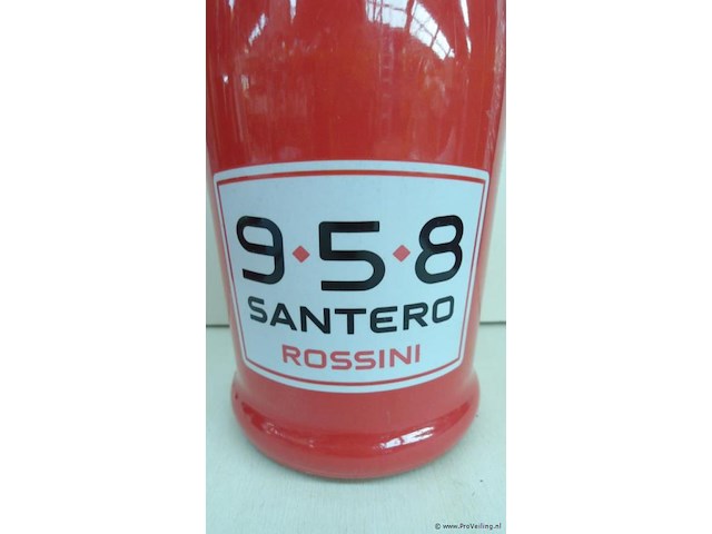958 santero rossini - 750 ml - winkelverkoopprijs € 7.95 - afbeelding 2 van  3