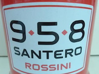 958 santero rossini - 750 ml - winkelverkoopprijs € 7.95 - afbeelding 2 van  3
