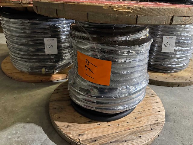 95mm2 krachtstroom kabel neopreen op haspel - afbeelding 1 van  3