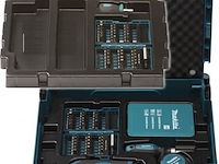 96-dlg bit/schroef/boor accessoires set makita, b49725 - afbeelding 2 van  4