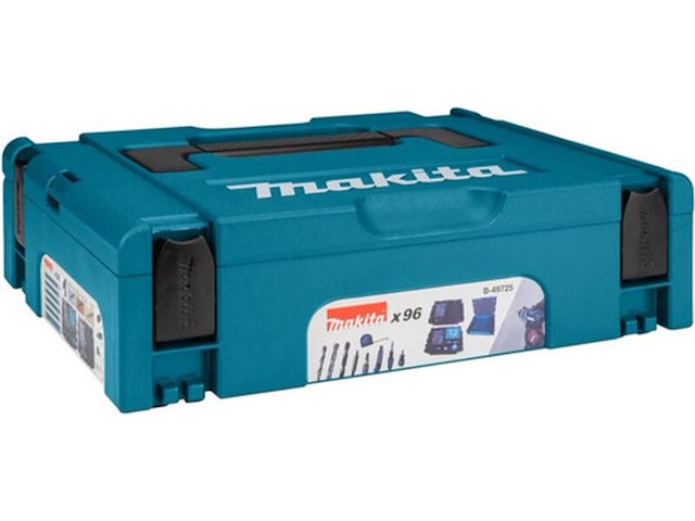 96-dlg bit/schroef/boor accessoires set makita, b49725 - afbeelding 3 van  4