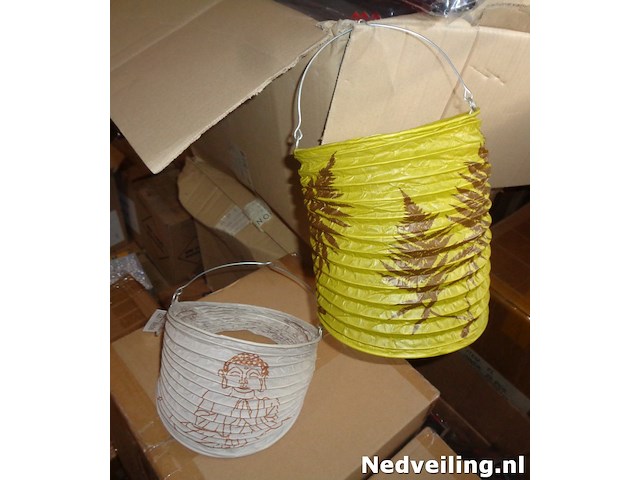 96 lampions met waxinelichthouder - afbeelding 2 van  3