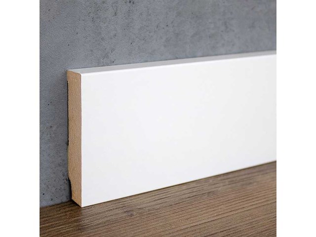 96 meter mdf luxe muur plinten 2400 x 58 x 12 mm - afbeelding 1 van  3