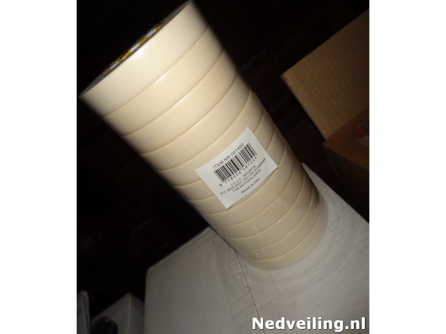 96 rollen afplaktape 18mmx25 mtr - afbeelding 3 van  3