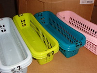 96 sets van 2 langwerpige mandjes 27x9cm - afbeelding 3 van  3