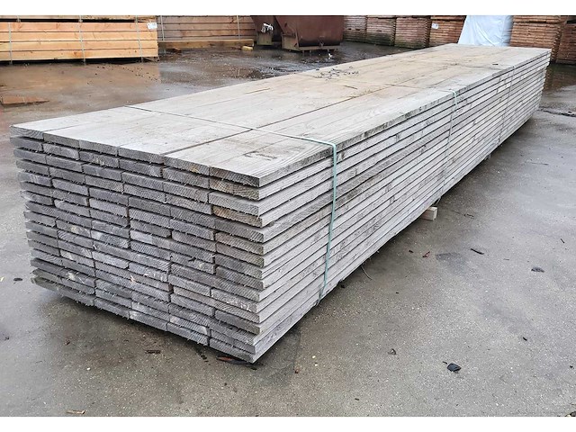 96x douglas steigerplanken 32x200 mm, lengte 600cm - afbeelding 1 van  7