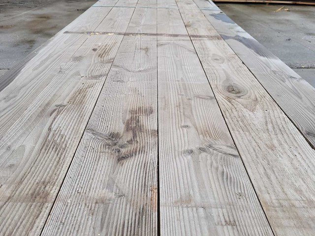 96x douglas steigerplanken 32x200 mm, lengte 600cm - afbeelding 2 van  7