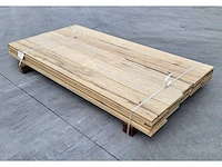 9.7 m2 afrikaans eiken vloerdelen 18 x 180 mm, lengte 180cm ( 30x ) - afbeelding 4 van  7