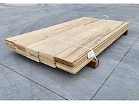 9.7 m2 afrikaans eiken vloerdelen 18 x 180 mm, lengte 180cm ( 30x ) - afbeelding 5 van  7